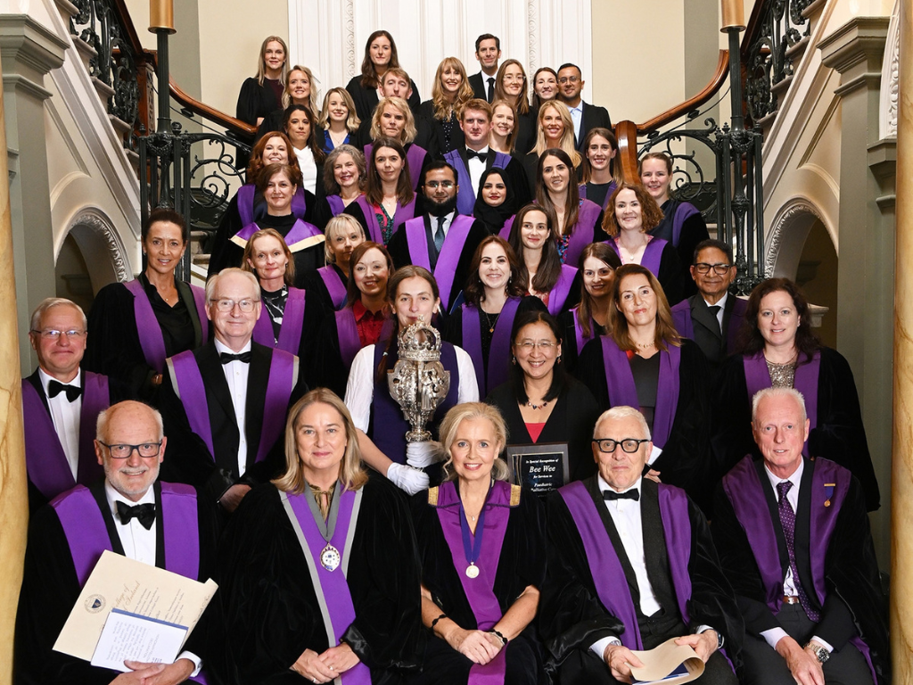 Conferrees and Faculty of Paediatrics Board Members at conferring ceremony